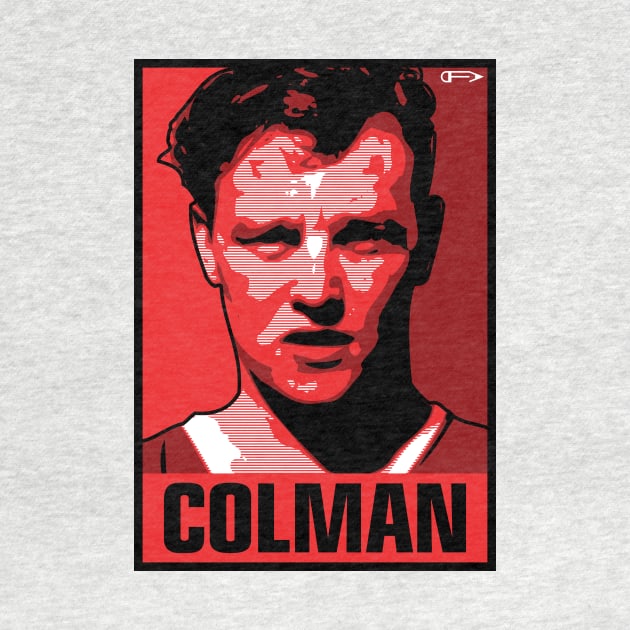 Colman - MUFC by David Foy Art